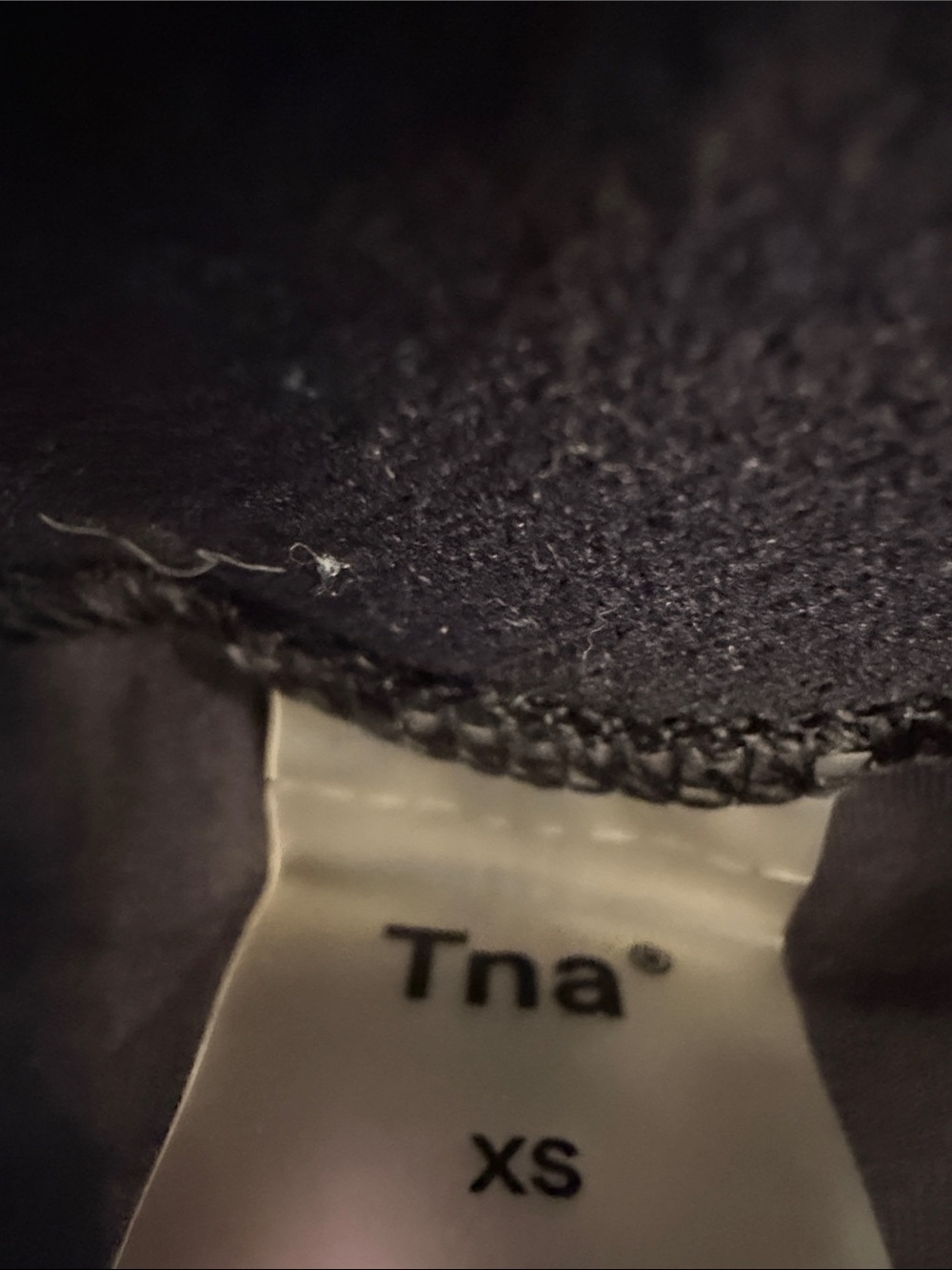 TNA Navy Pleated Skater Skirt - Picture 3 of 3